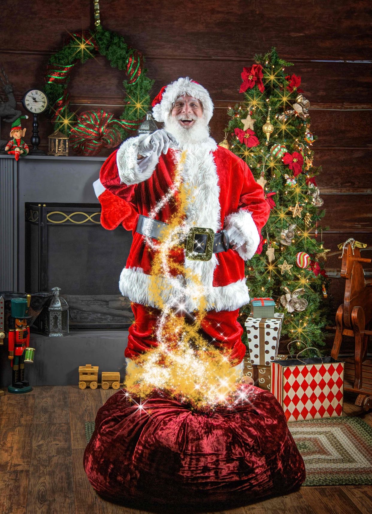 Avatar of Santa Claus Performs Magic!