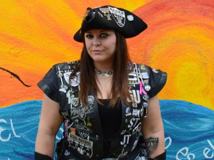 Avatar of Las Vegas Raiders NFL Super Fan Black Widow